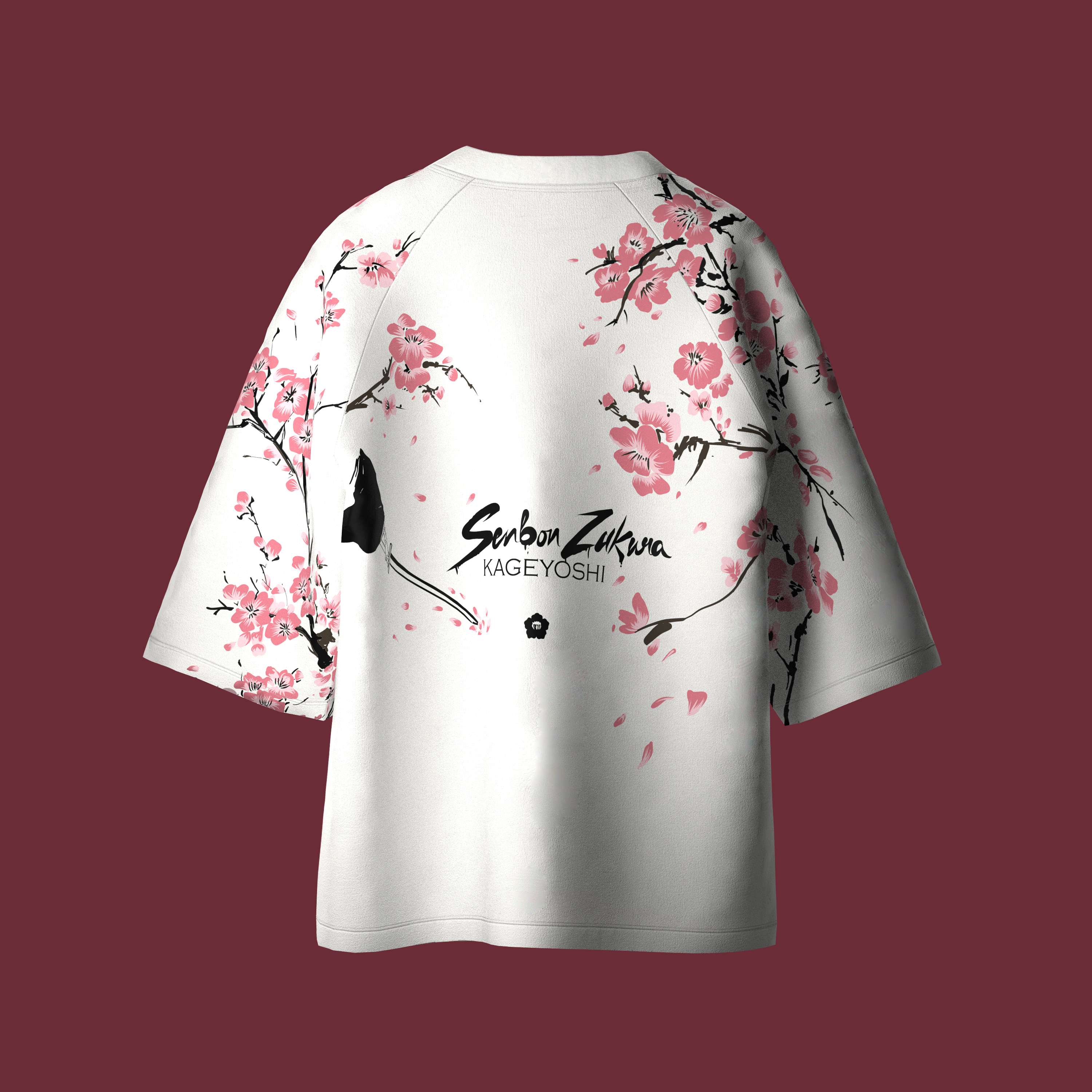 Byakuya Kuchiki Cherry Blossom Tee - Image 1