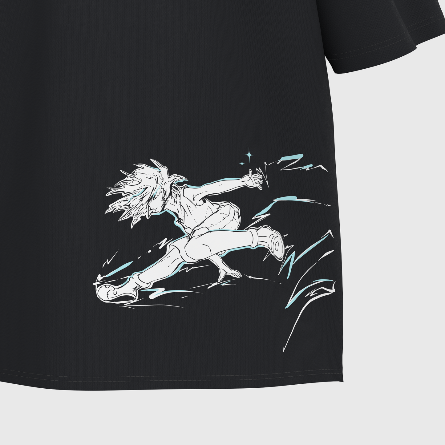 Killua "God Speed" Oversized Tee