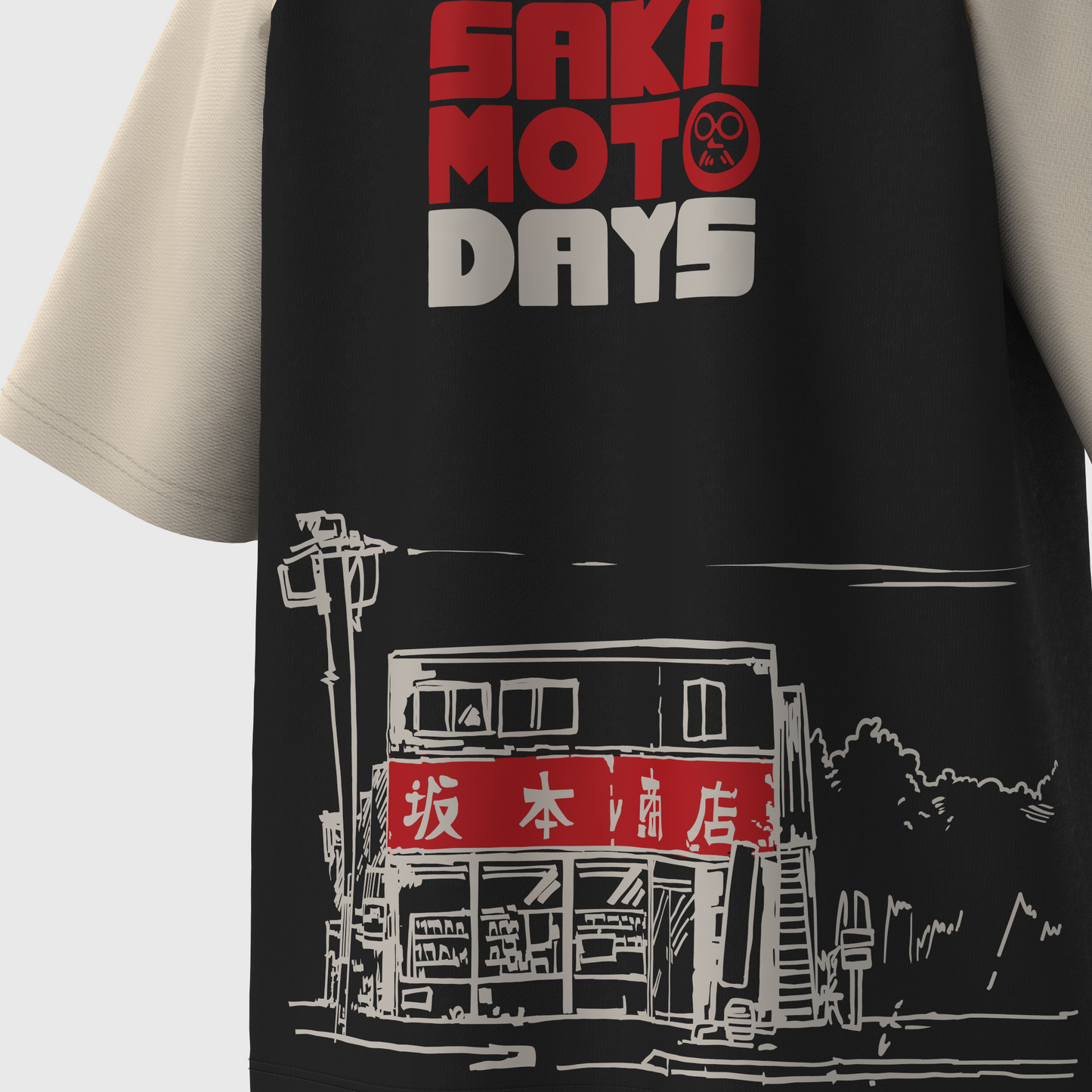(Pre - order) Sakamoto Days – “Legendary Assassin” Raglan Long Sleeve Tee