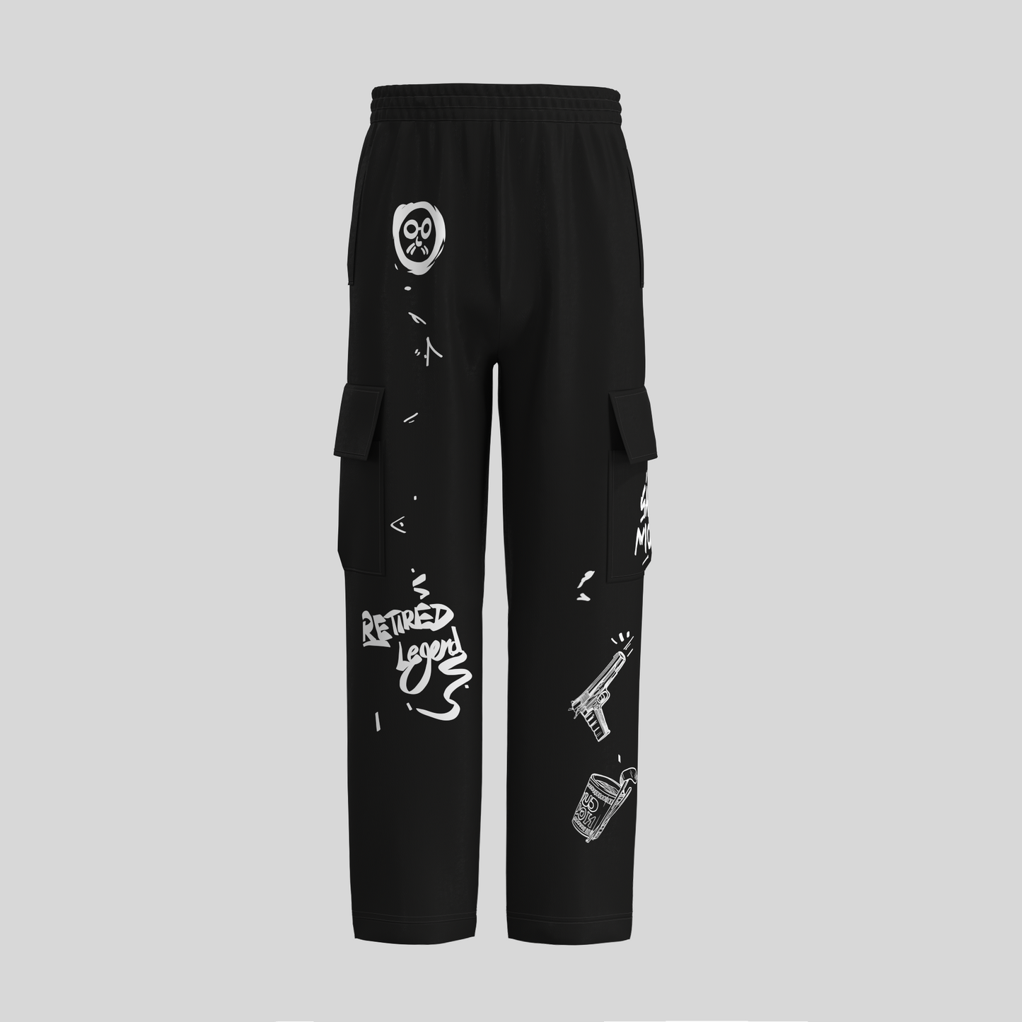 (Pre-order) Sakamoto Days – “Retired Legend” Cargo Joggers