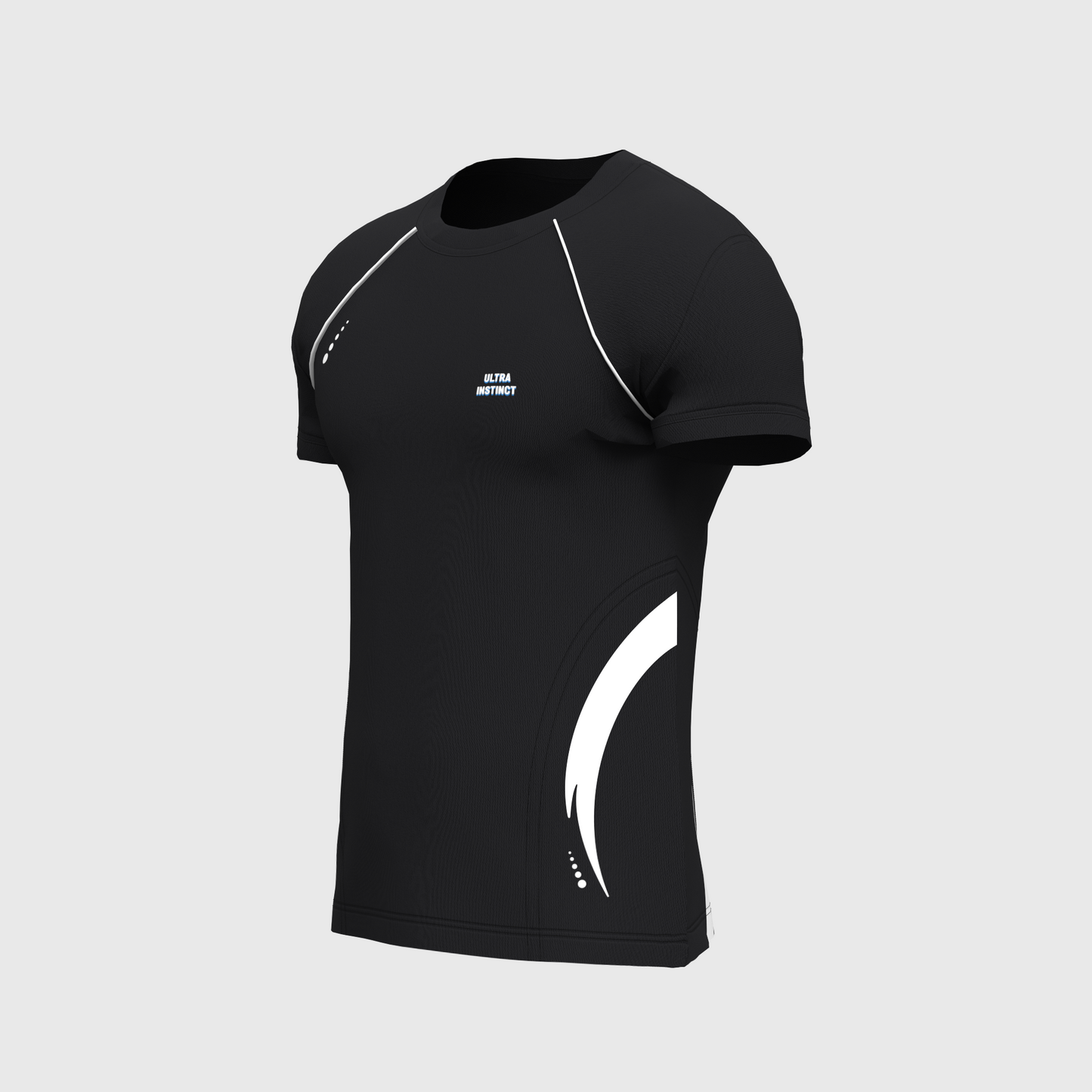 Goku ultra instinct Fitted Tee