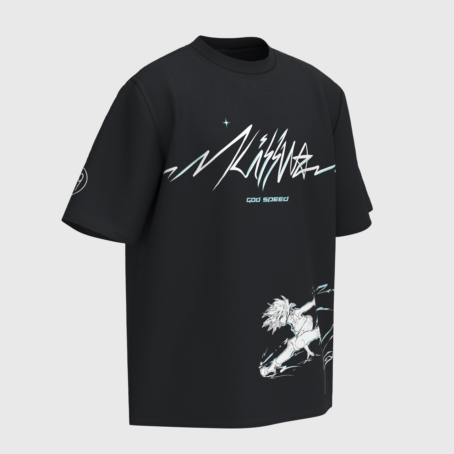 Killua "God Speed" Oversized Tee