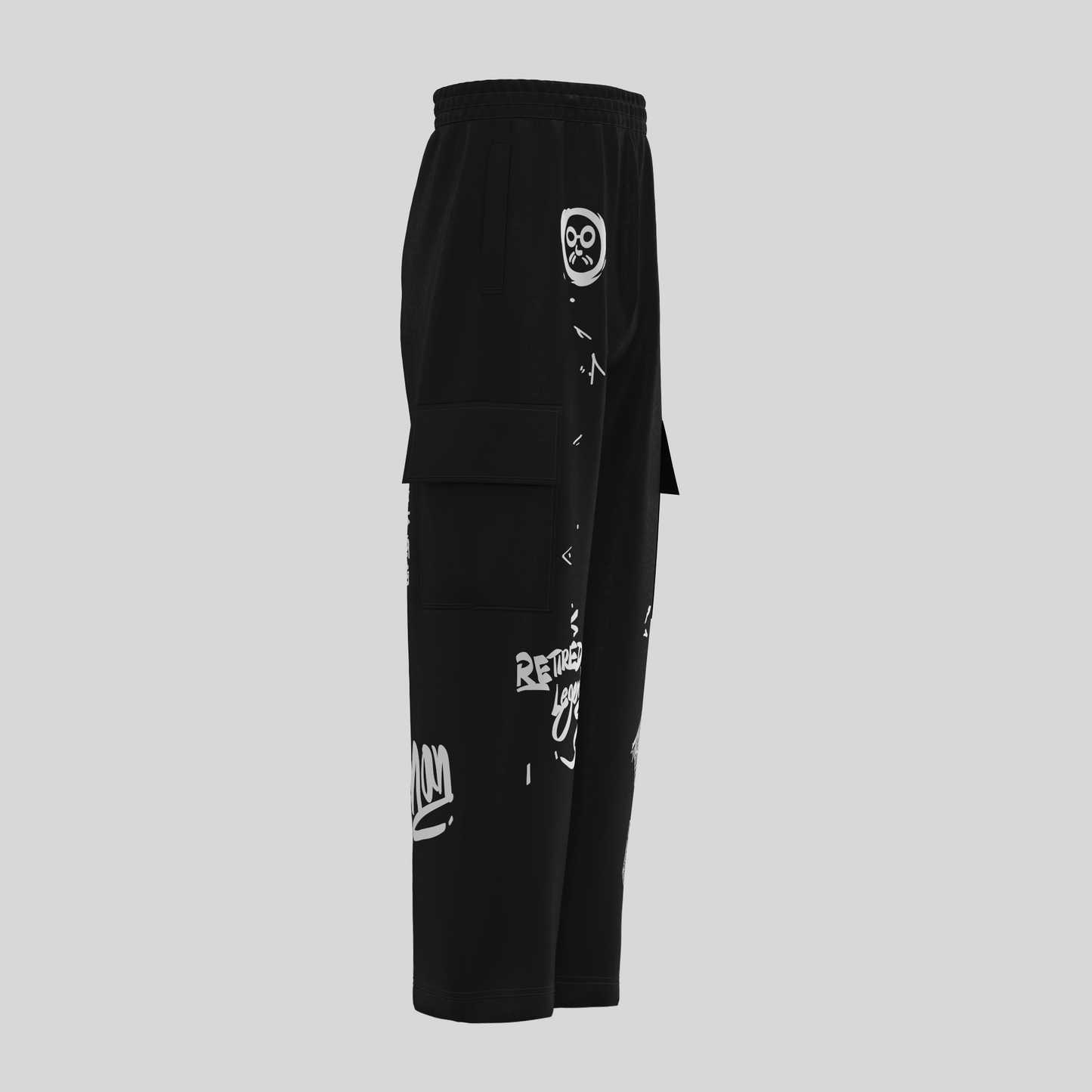 (Pre-order) Sakamoto Days – “Retired Legend” Cargo Joggers
