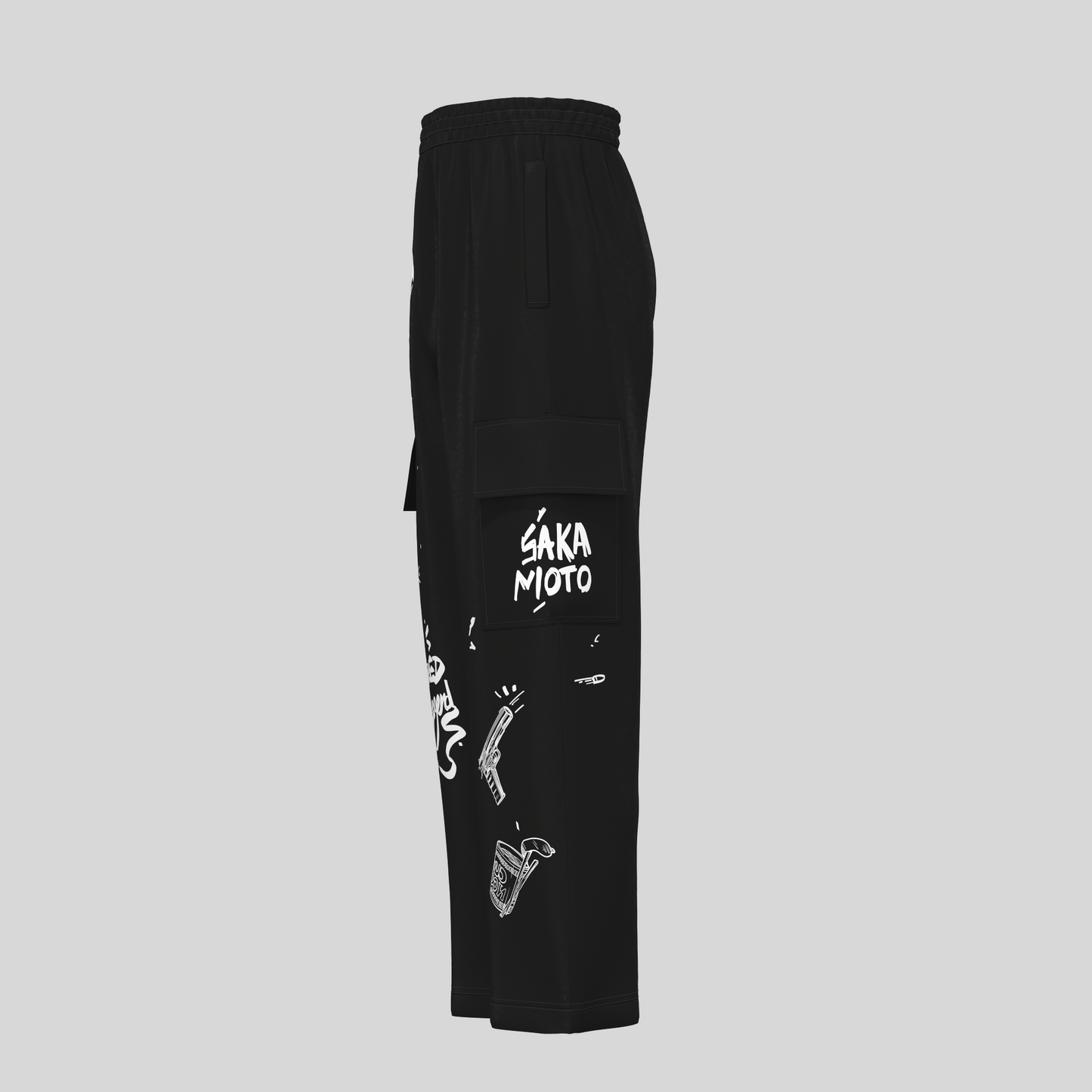 (Pre-order) Sakamoto Days – “Retired Legend” Cargo Joggers
