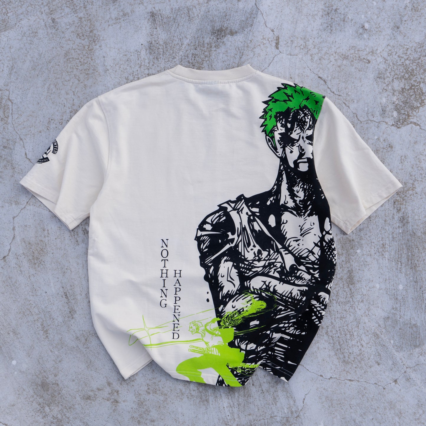Zoro's resolve "Nothing happened"