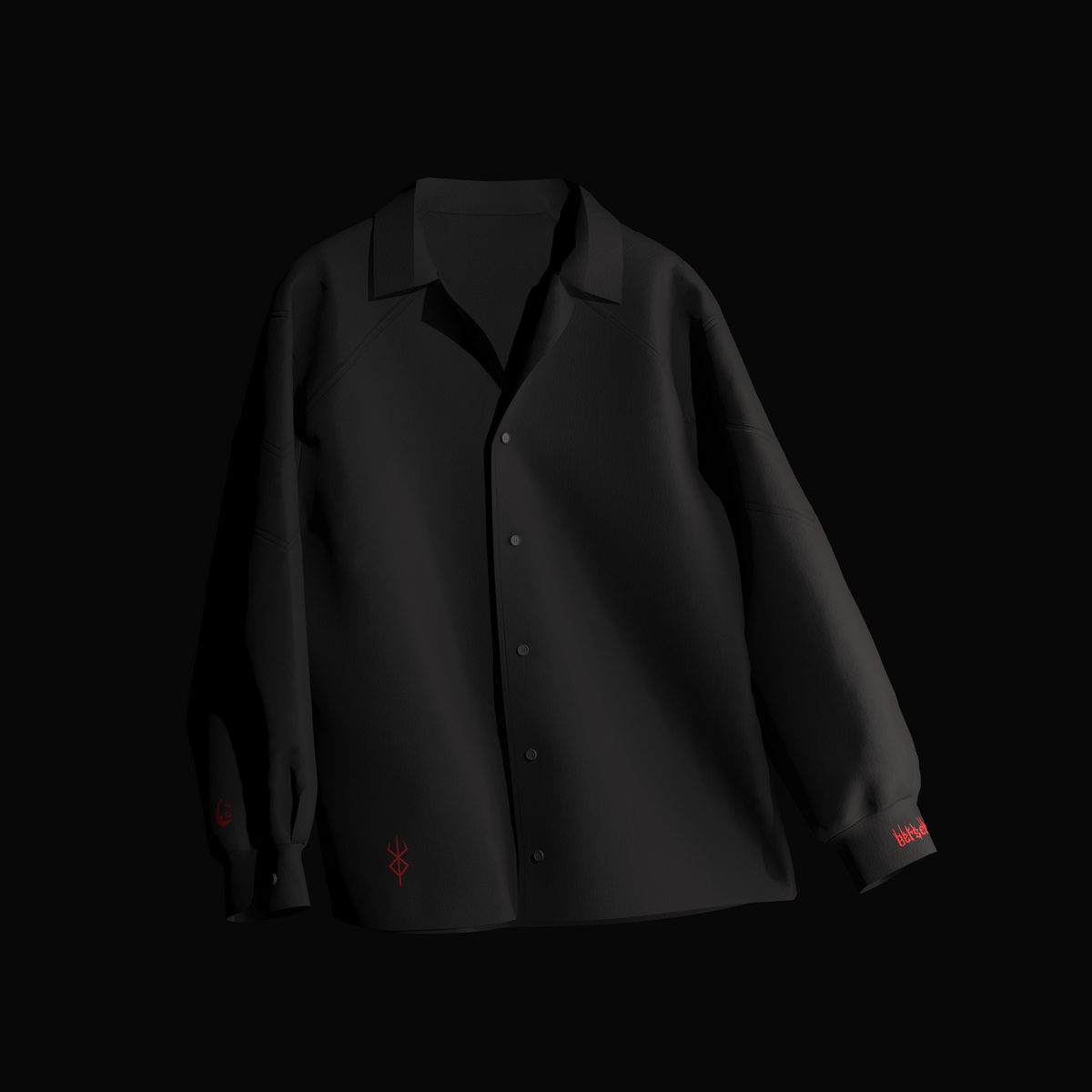 Guts Black Shirt - Beserk