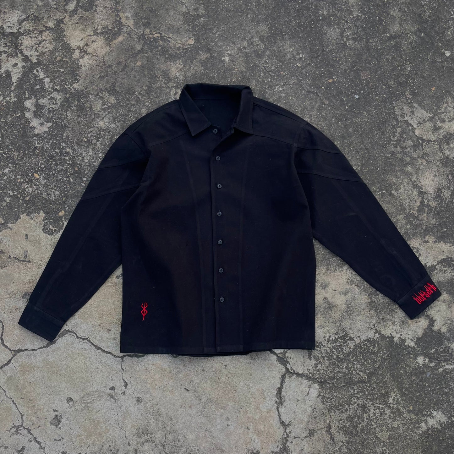 Guts Black Shirt - Beserk