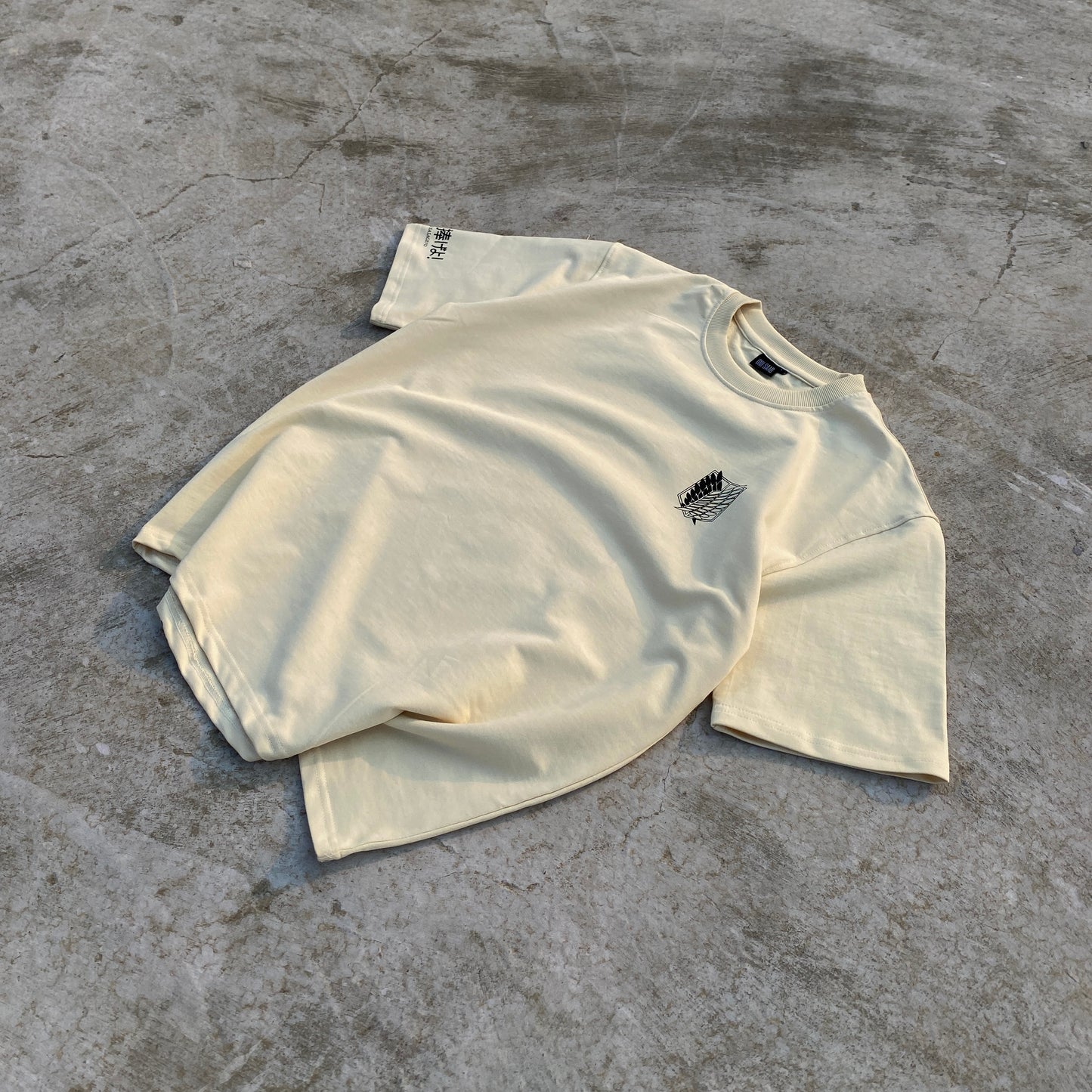 Levi Ackerman oversized Tee (Ivory)