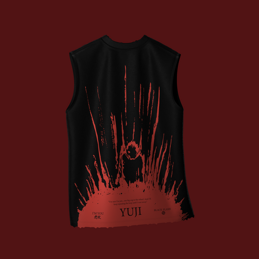 Black Flash – Yuji Sleeveless Tee