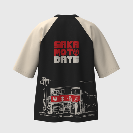 (Pre - order) Sakamoto Days – “Legendary Assassin” Raglan Long Sleeve Tee