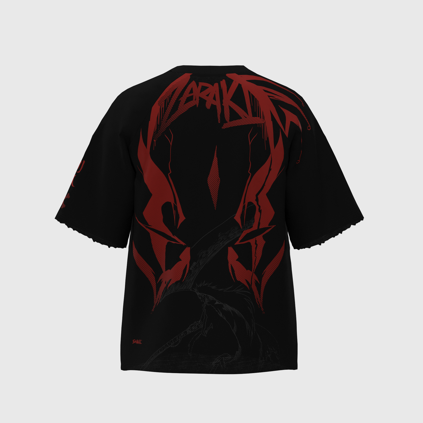 Kenpachi Zaraki Weathered Bone Tee