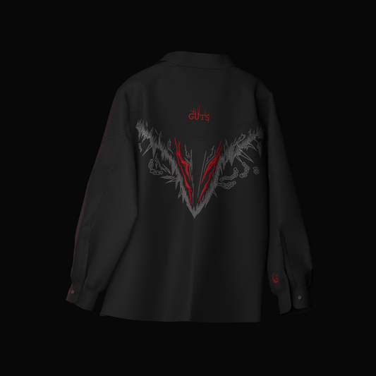Guts Black Shirt - Beserk