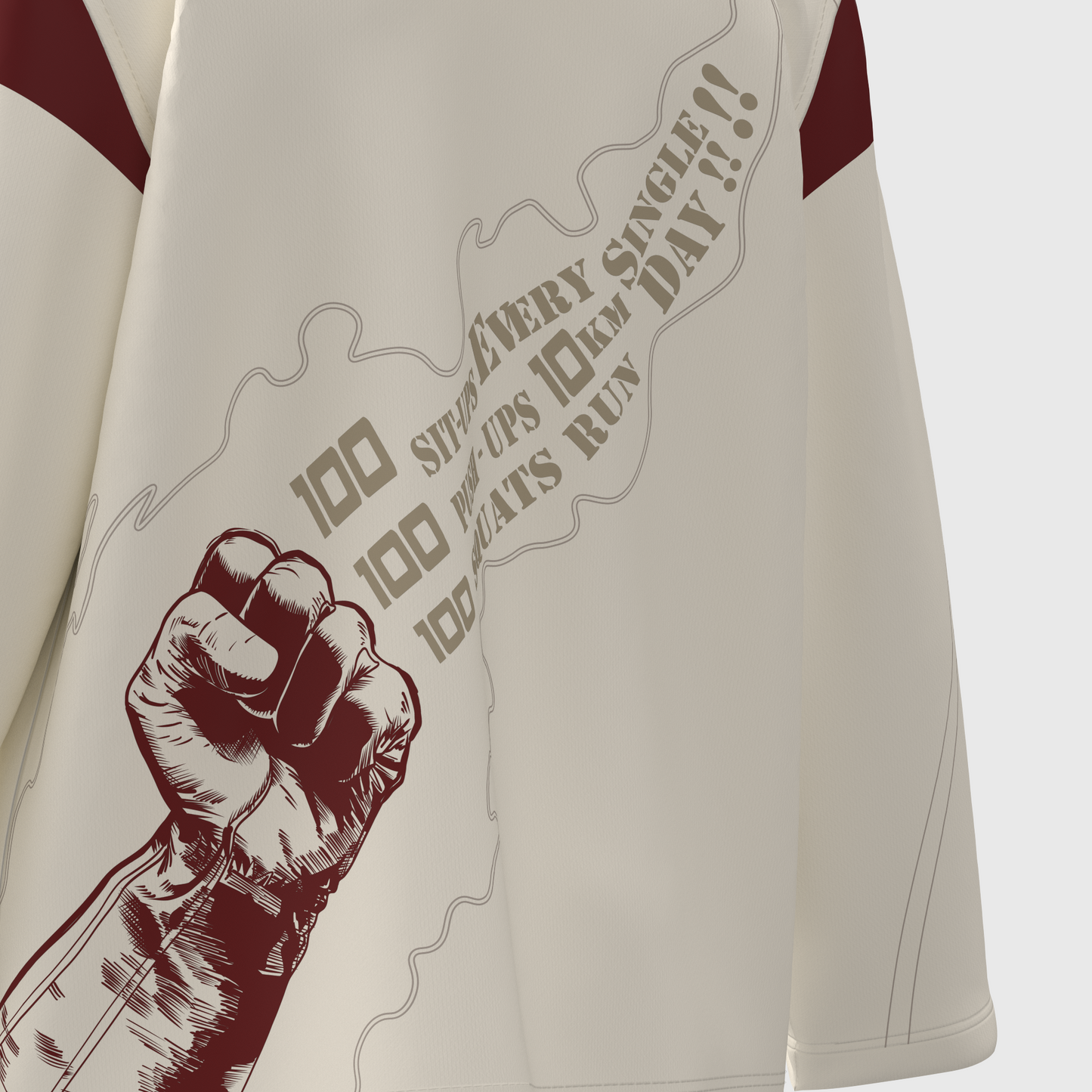 Saitama hoodie "every single day"