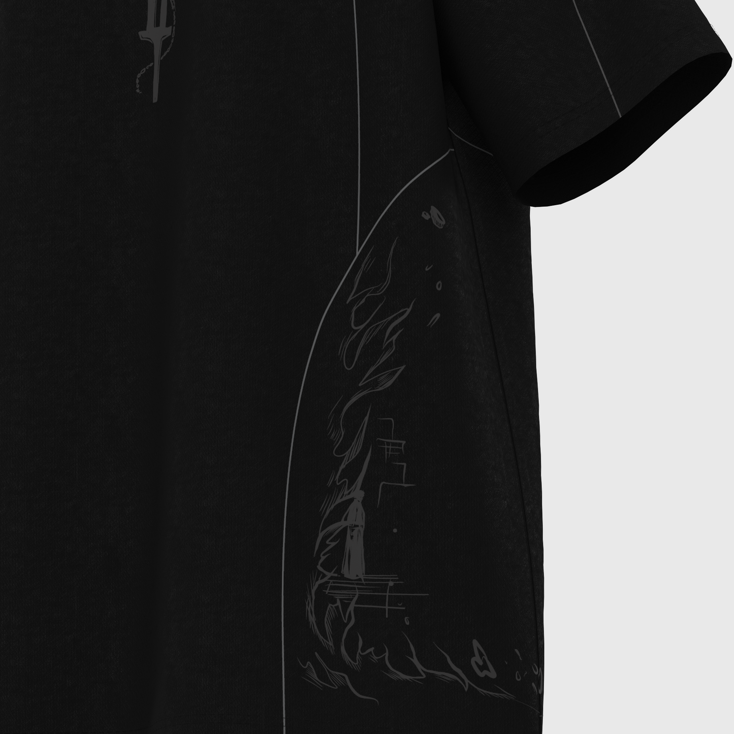 Ichigo Kurosaki Black Moon Tee