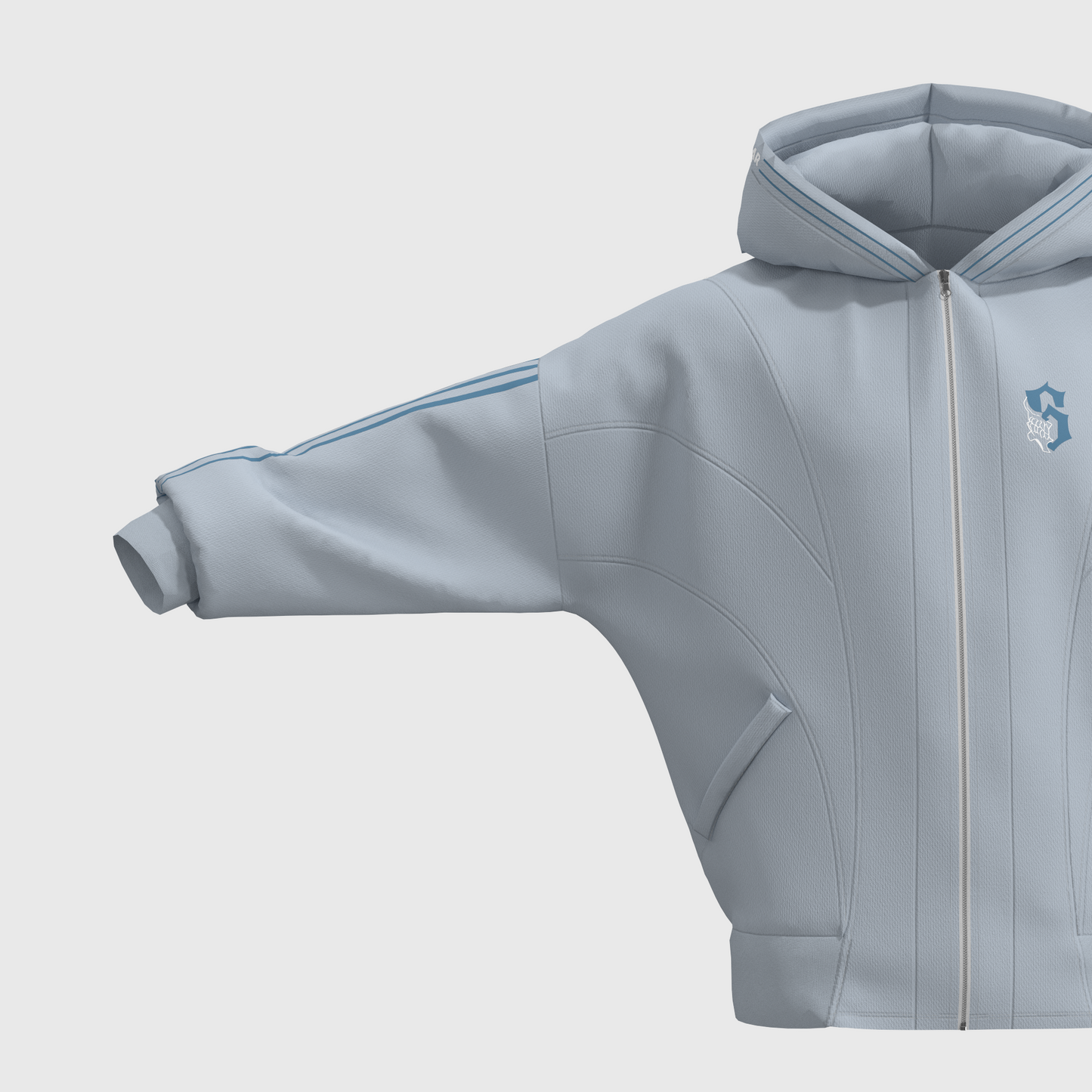 Grimmjow – Pantera Rage Baggy Hoodie