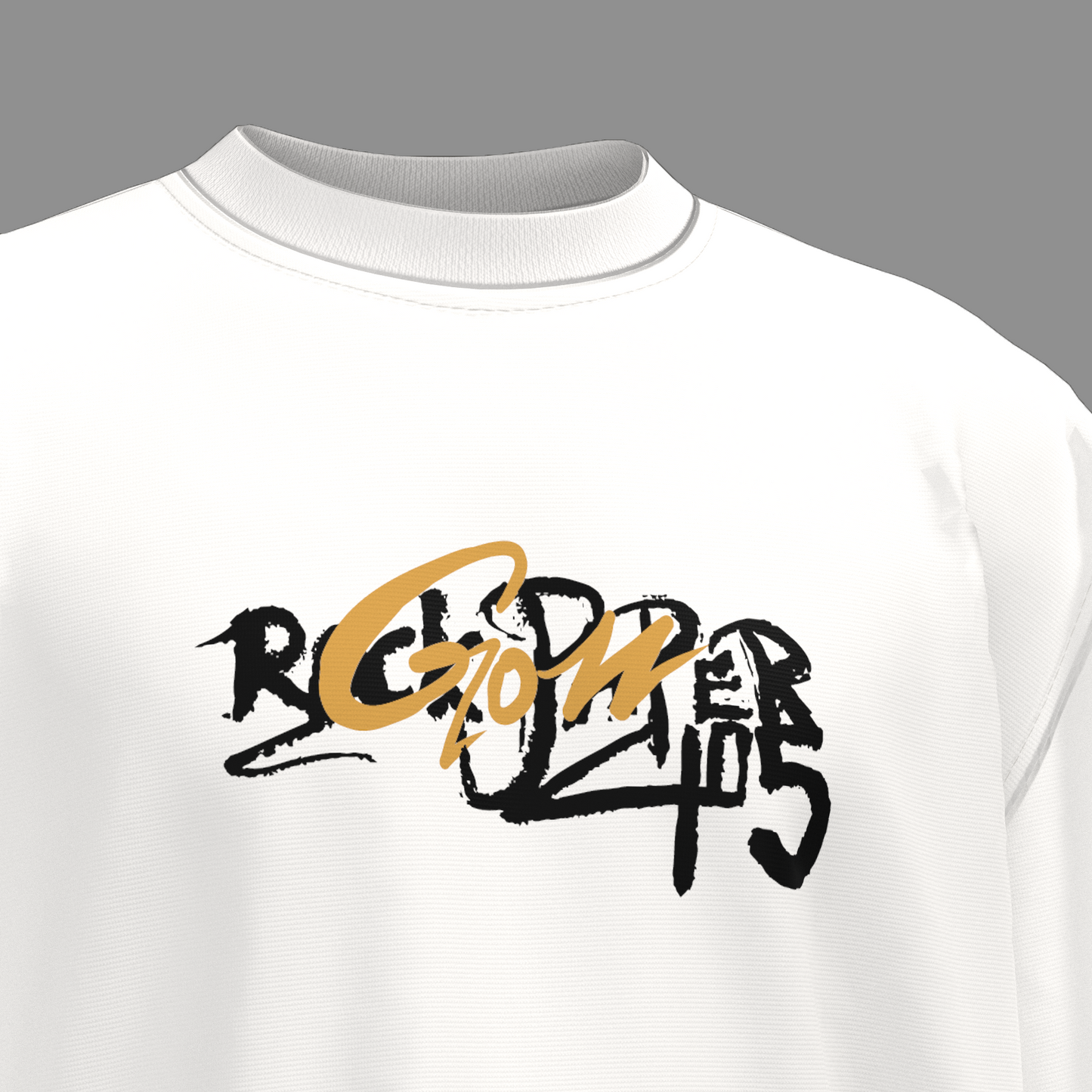 Gon Rage Cropped waffle Tee