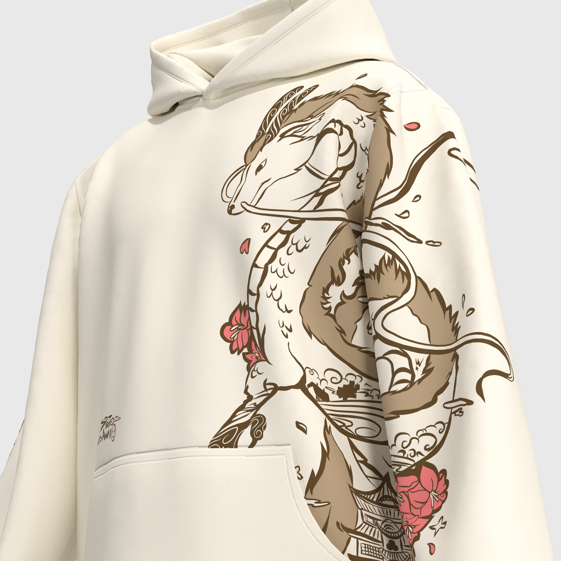 Spirited away Haku Hoodie - Main Image