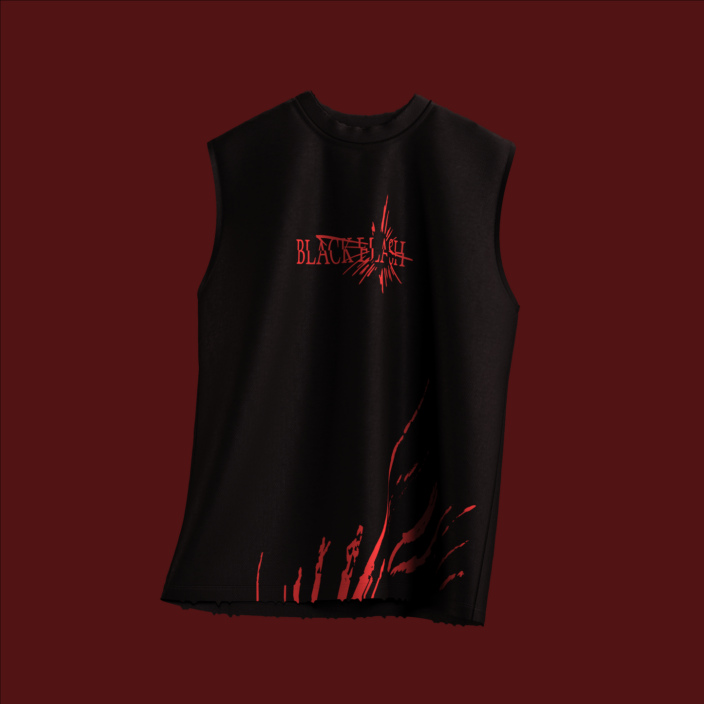 Black Flash – Yuji Sleeveless Tee
