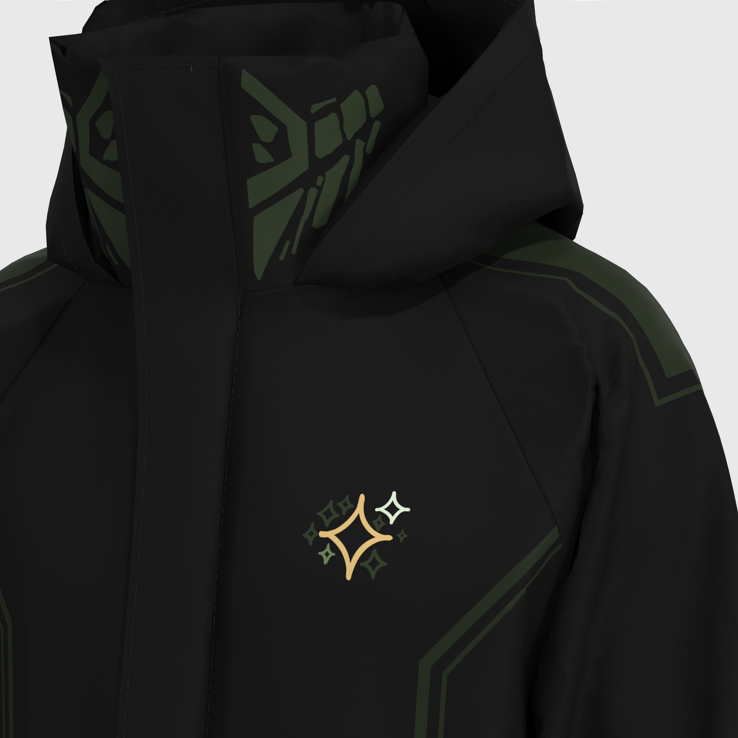Deku Shadow Force windbreaker jacket
