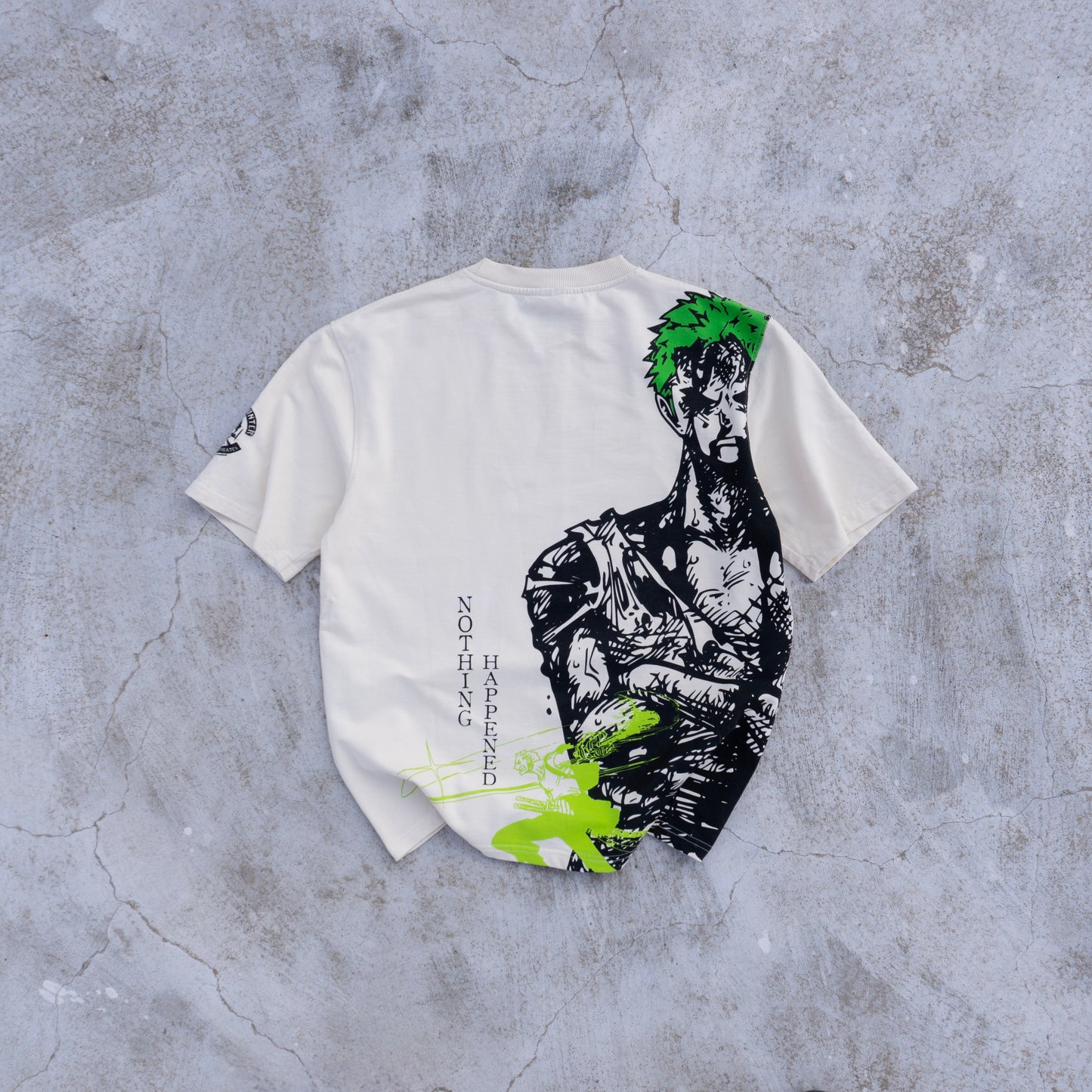 Zoro's resolve "Nothing happened"